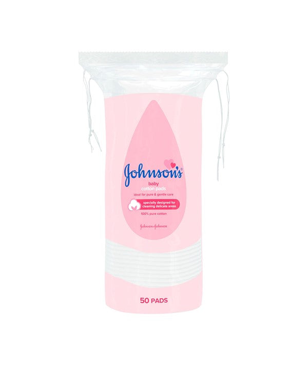 Johnson And Johnson Baby Cotton Pads