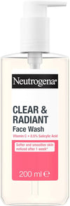 Johnson And Johnson Neutrogena Visibly Clear Pink Grapefruit Facial Wash 200ml