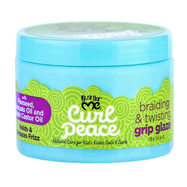 Just For Me Curl Peace Braiding And Twisting Grip Glaze 156g - Afro Hair Boutique