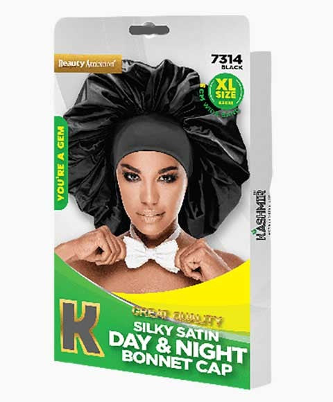 Kashmir Beauty Ambition Great Quality Silky Satin Day And Night Bonnet Cap 7314