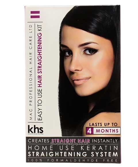Khs Easy To Use Hair Straightening Kit
