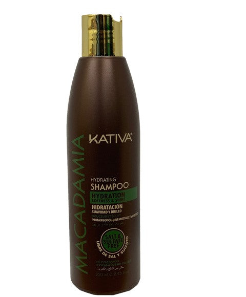Kativa Macadamia Hydrating Shampoo With Organic Oil