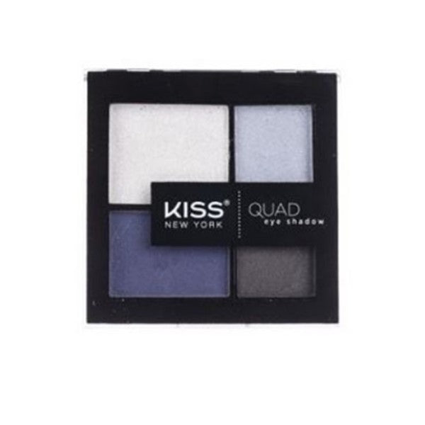 Kiss  New York Quad Eyeshadow Navy KQS03