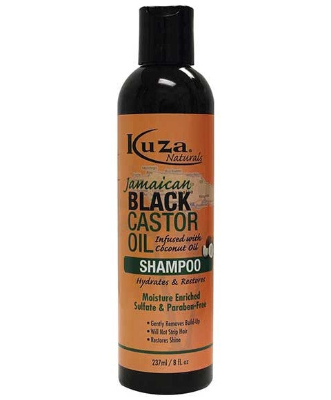 kuza  Naturals Jamaican Black Castor Oil Shampoo