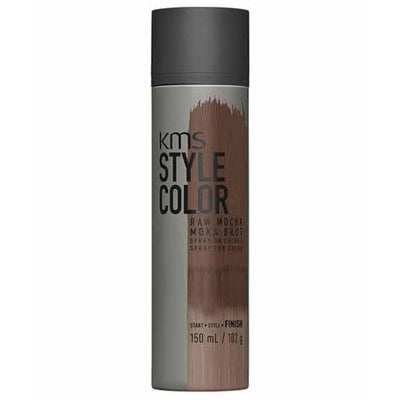 KMS  Style Color Raw Mocha Spray Con Color