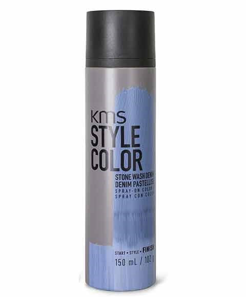 KMS  Style Color Stone Wash Denim Spray Con Color