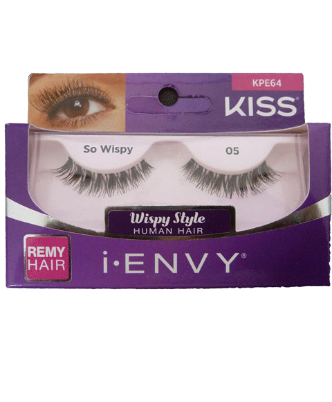 Kiss Products I Envy Wispy Style Remy Hair So Wispy 05 Eyelashes KPE64