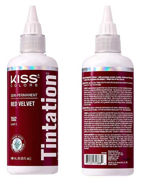 Kiss Products Kiss Colors Tintation Semi Permanent Red Velvet T552