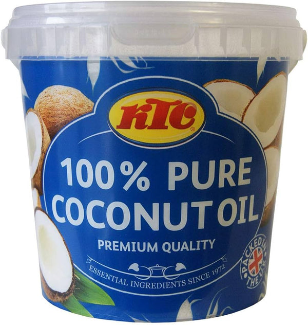 KTC 100% Pure Coconut Oil for Hair, Skin care, Cooking MultiPurpose 500ml /250ml - Afro Hair Boutique