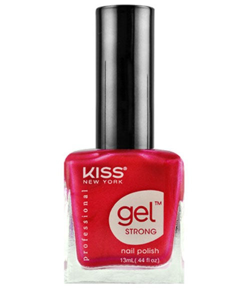 Kiss New York Professional Gel Strong Nail Polish KNP013 Bloody Lips