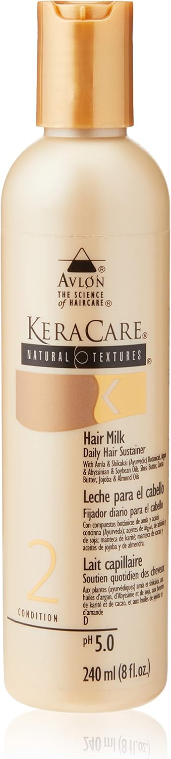 KeraCare Natural Textures Hair Milk 240ml - Afro Hair Boutique