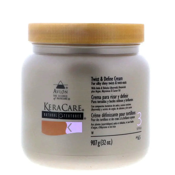 KeraCare Natural Textures Twist And Define Cream 227g / 907g - Afro Hair Boutique