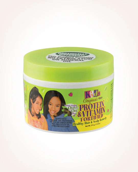 Kids Organics Protein and Vitamin Fortified Healthy Hair and Scalp Remedy 213g - Afro Hair Boutique
