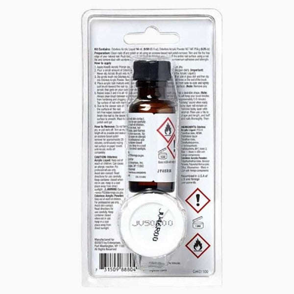 Kiss Products Kiss Gold Finger Odorless Acrylic System Clear OAK01