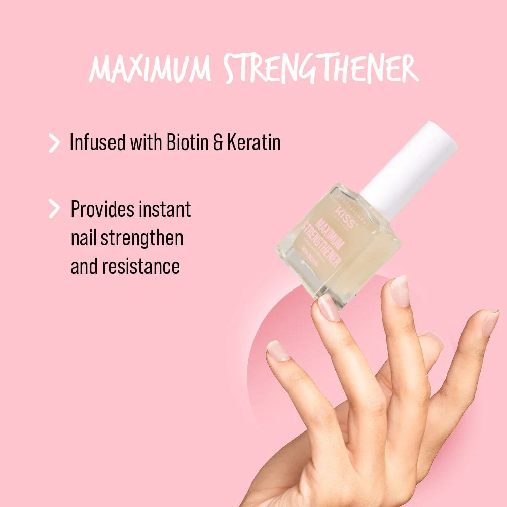 Kiss  New York Professional Maximum Strengthener With Biotin Anti Breakage