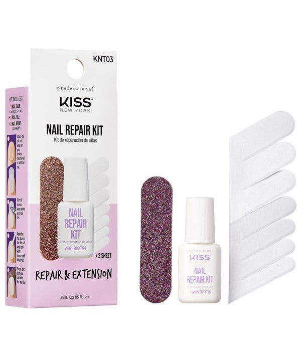Kiss  New York Professional Nail Repair Kit Repair And Extension
