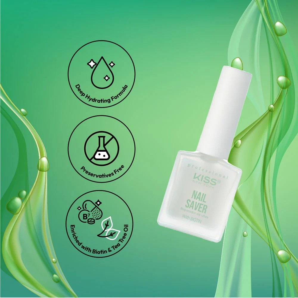 Kiss  New York Professional Nail Saver With Biotin Renewal