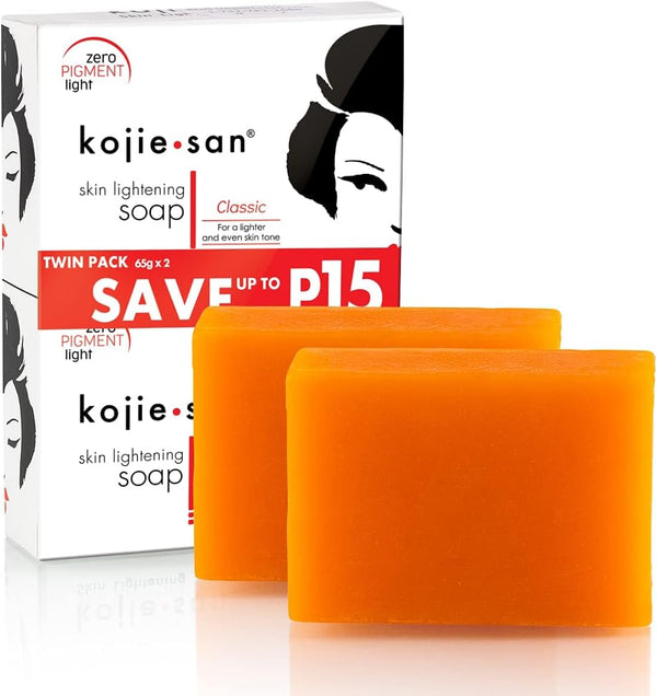 Kojie San Skin Lightening Multi-Pack Soap Reduce Dark Spot 65g / 100g, 135g - Afro Hair Boutique