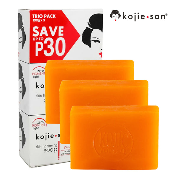 Kojie San Soap Trio Pack 100g x3 - Afro Hair Boutique