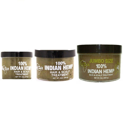 Kuza 100% Indian Hemp Hair and Scalp Treatment - All sizes