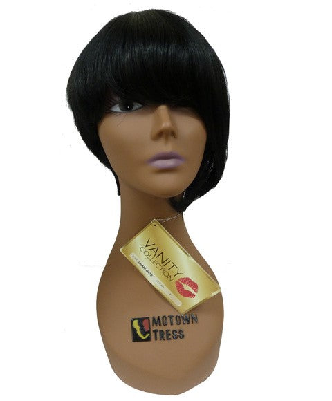 LA Trend Vanity Collection Human Hair Mixed Blend Wig Charlotte