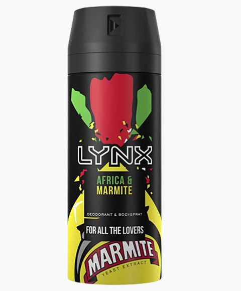 Lynx Africa And Marmite Deodorant Spray