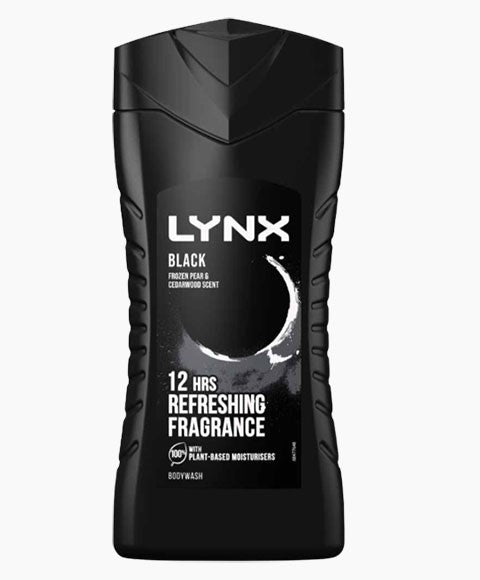 Lynx Black Frozen Pear And Cedarwood Scent Body Wash 