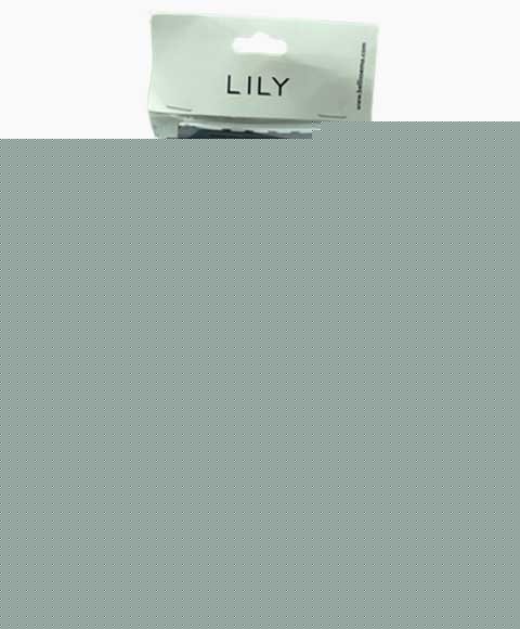 Bellissemo Lily Collection Perm Rods Grey And Black B4300139