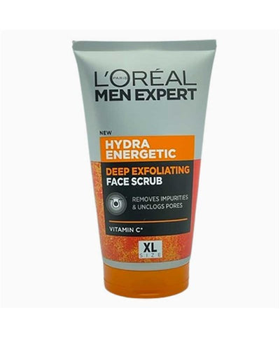 Loreal Men Expert Hydra Energetic Deep Exfoliating Face Scrub Vitamin C 150ml
