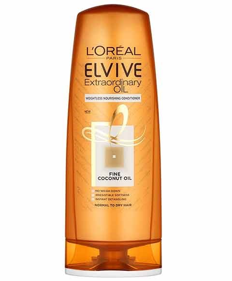 Loreal Elvive Extraordinary Oil Weightless Nourishing Conditioner With Fine Coconut Oil