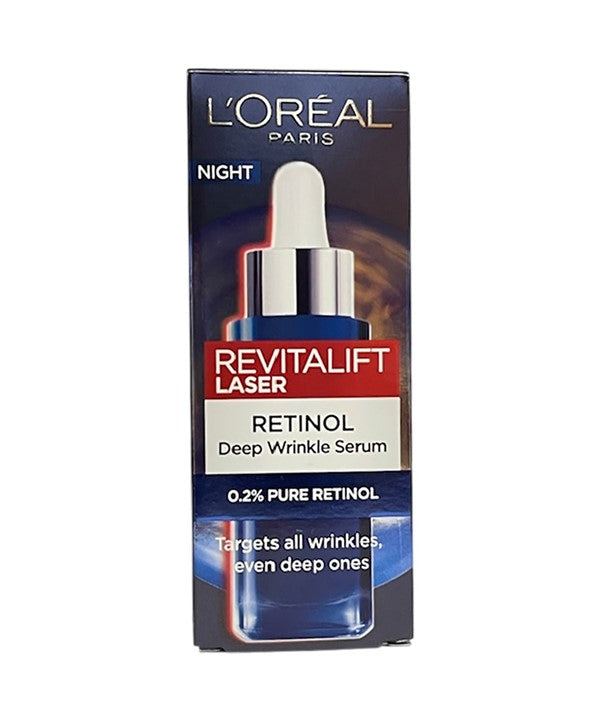 loreal  Revitalift Laser Pure Retinol Deep Wrinkle Night Serum