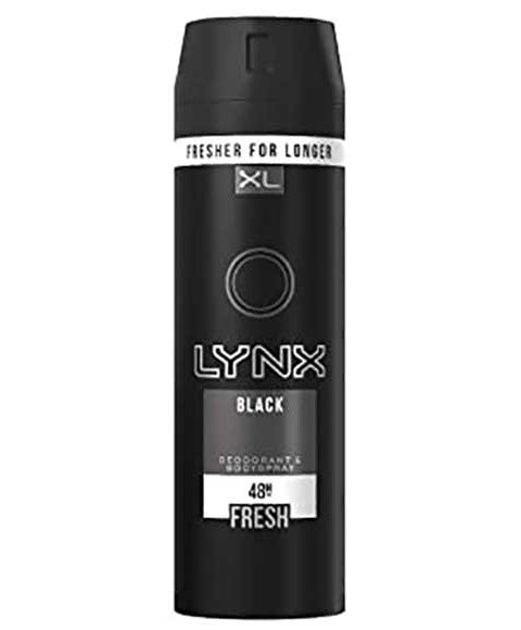 Lynx Deodorant Body Spray Black 
