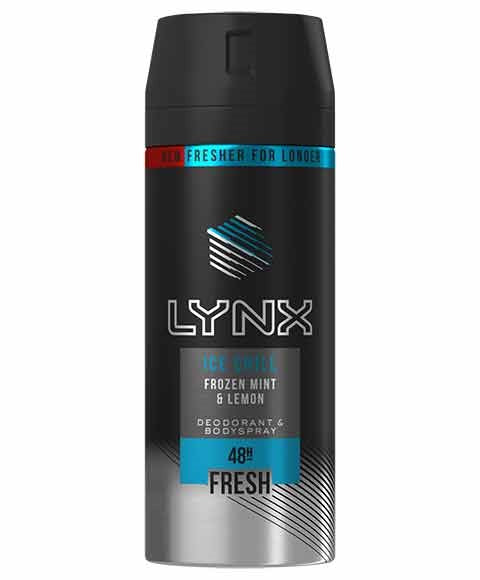Lynx Ice Chill Frozen N Lemon 48H Deodorant Bodyspray