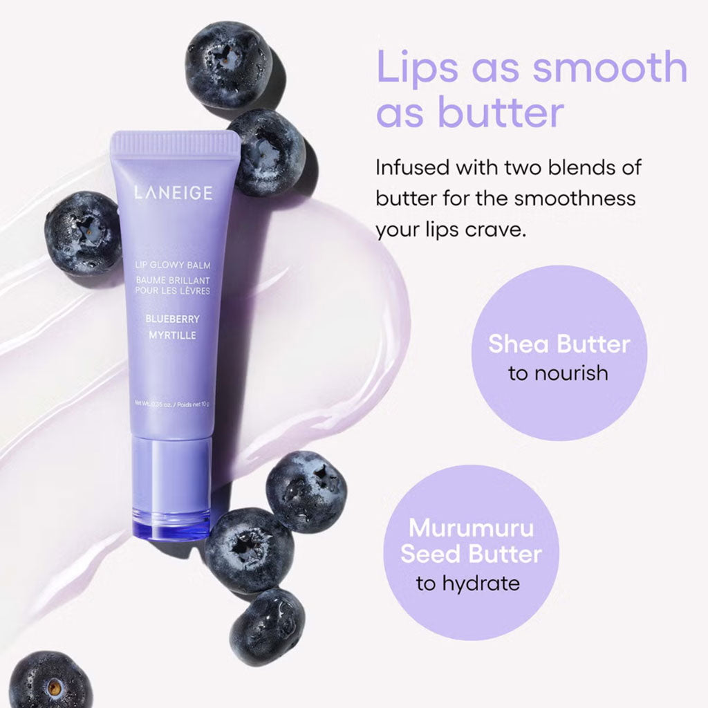 Laneige   Lip Glowy Balm Blueberry