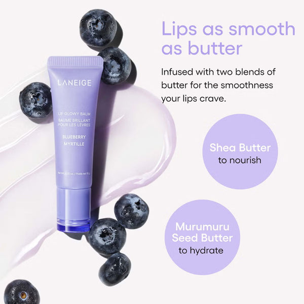Laneige   Lip Glowy Balm Blueberry