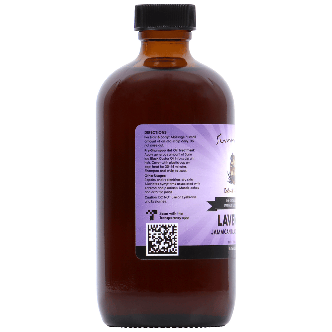Sunny Isle Lavender Jamaican Black Castor Oil 4oz / 6oz