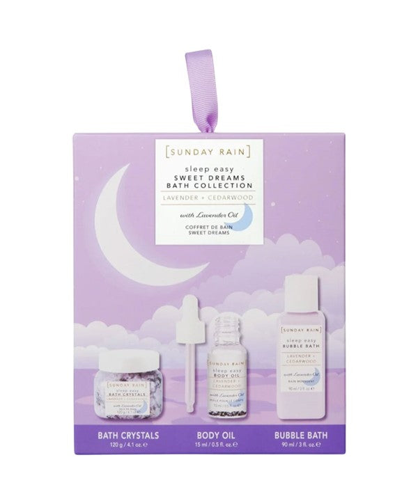 Sunday Rain Lavender And Cedarwood Sweet Dreams Bath Collection