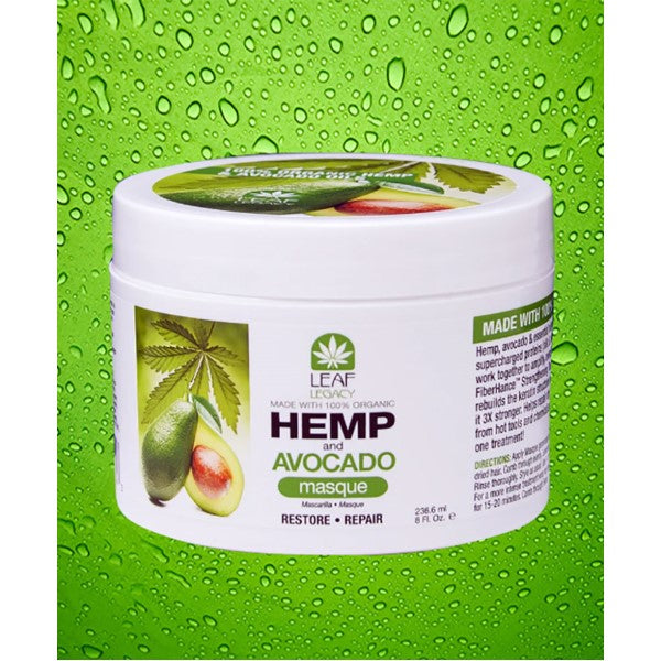Fantasia Leaf Legacy Hemp And Avocado Masque