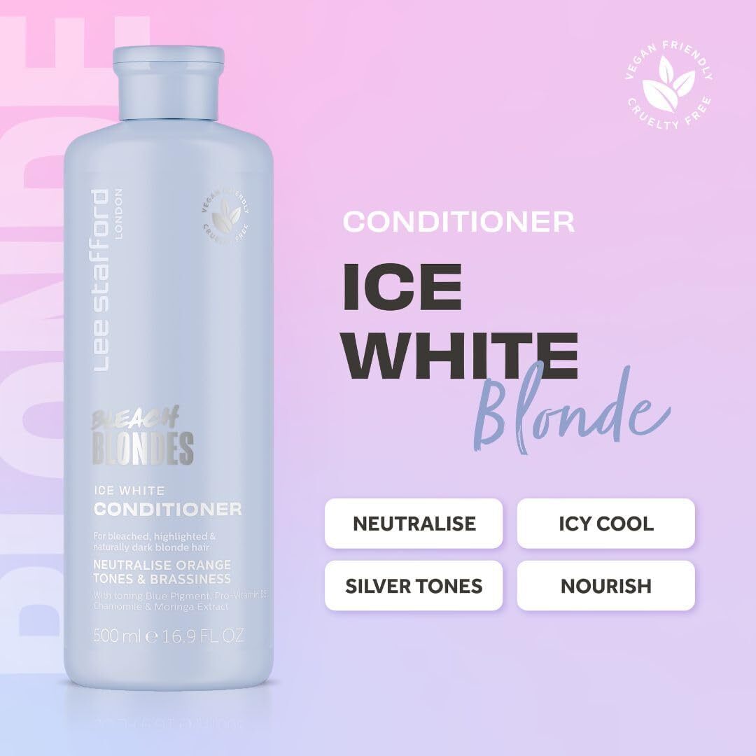 Lee Stafford  Bleach Blondes Ice White Conditioner