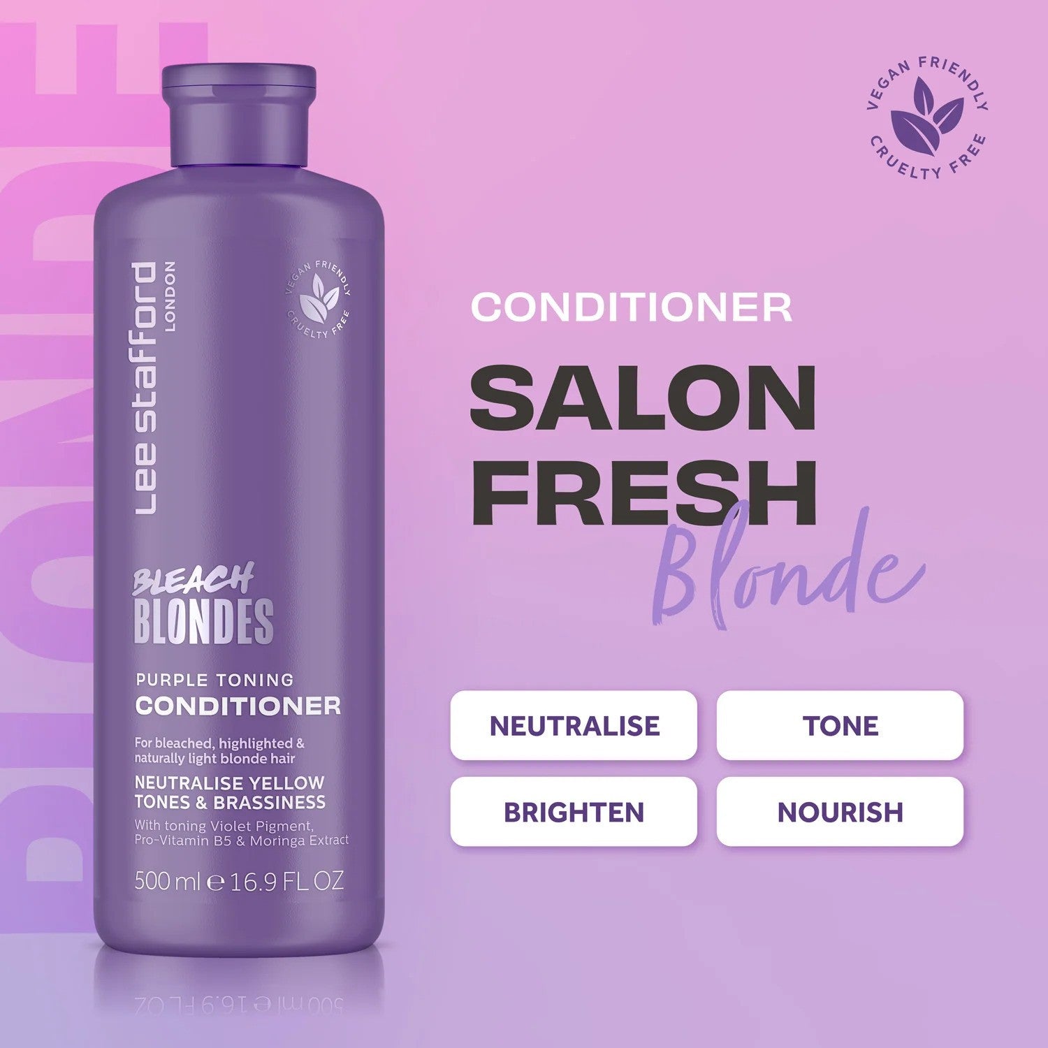 Lee Stafford  Bleach Blondes Purple Toning Conditioner