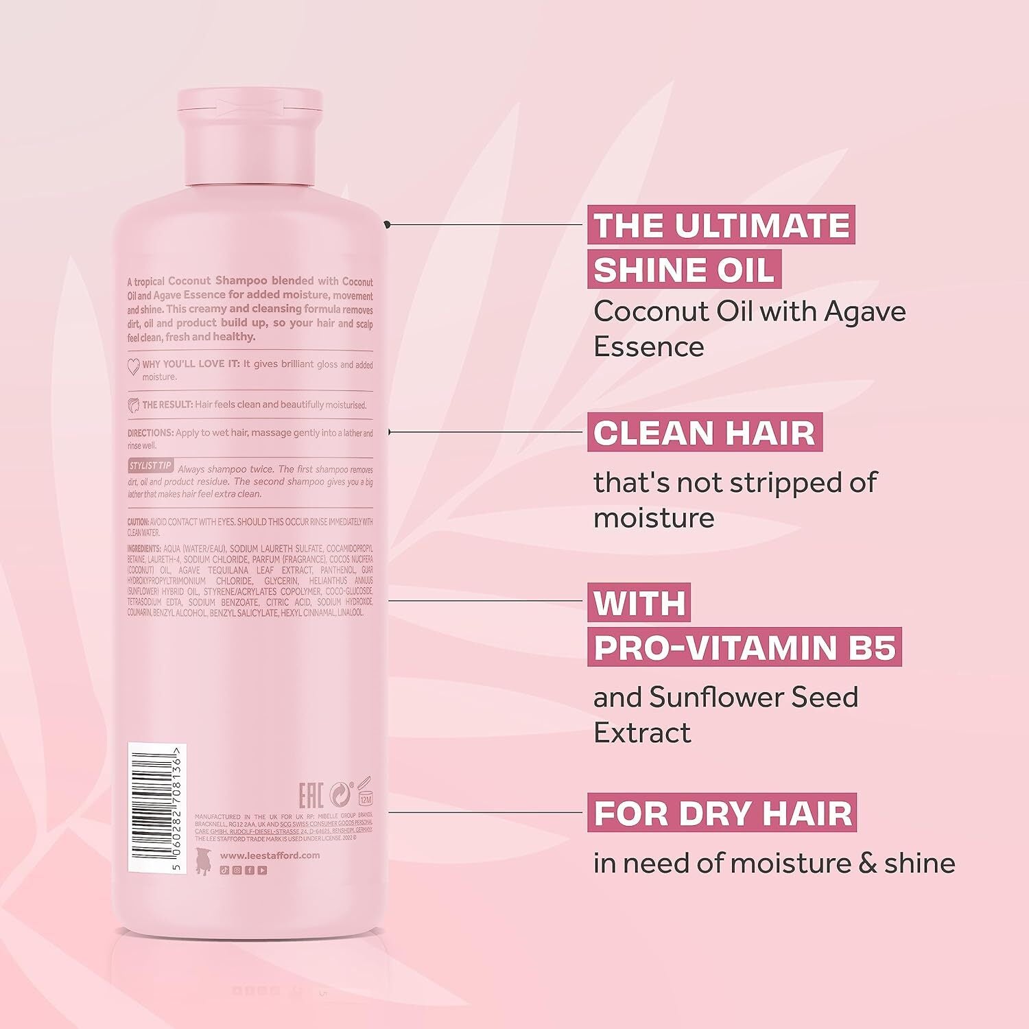Lee Stafford  Coco Loco Shine Shampoo