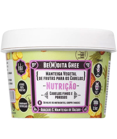 Lola Cosmetics Bemdita Ghee Nutricao Nourishing Vegan Hair Butter 100g / 350g