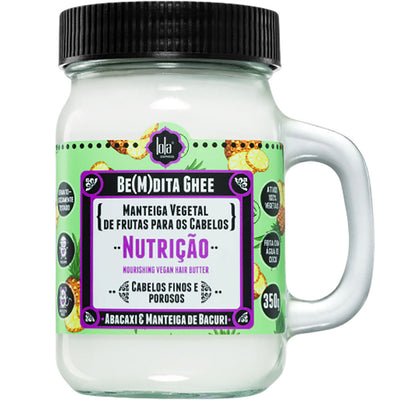 Lola Cosmetics Bemdita Ghee Nutricao Nourishing Vegan Hair Butter 100g / 350g