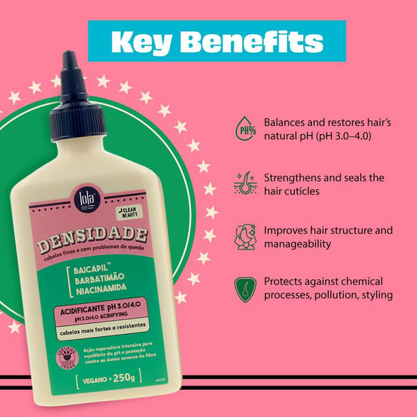 Lola Cosmetics Densidade Acidifier Intensive Repair Treatment 250g - Afro Hair Boutique