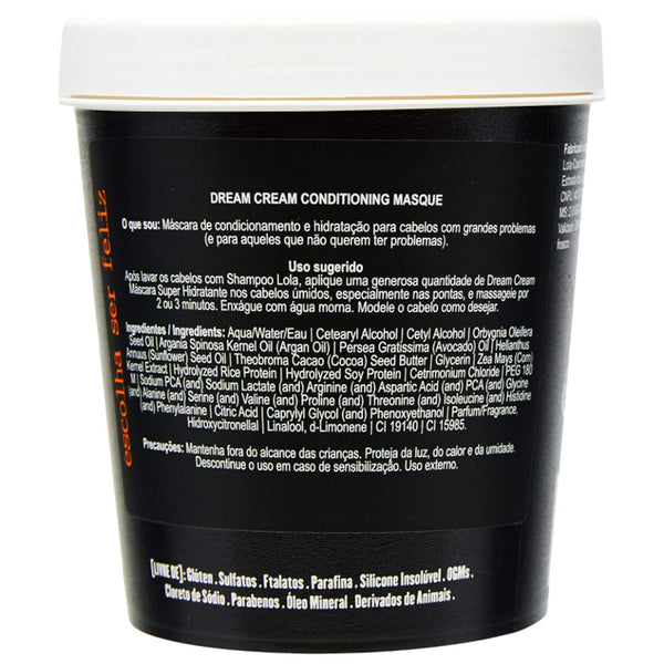Lola Cosmetics Dream Cream Deep Conditioning Masque 450g / 200g - Afro Hair Boutique