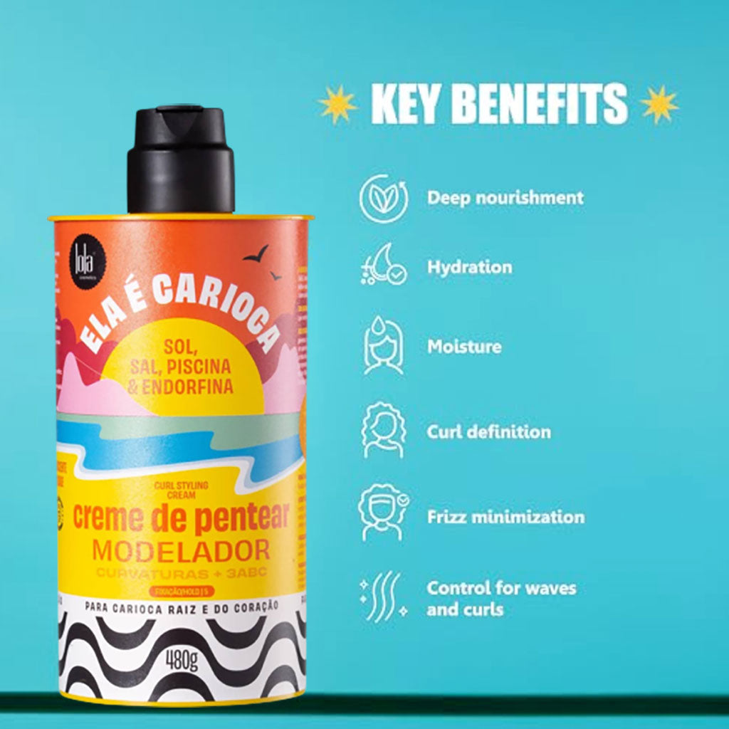 Lola Cosmetics  Ela E Carioca 3ABC Curl Styling Cream