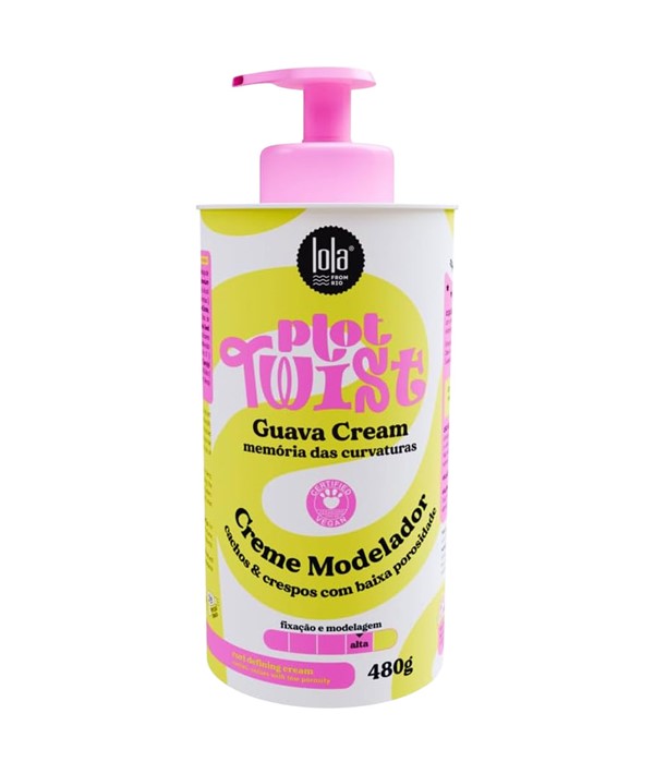 Lola Cosmetics Plot Twist Guava Cream Curl Shaping Cream