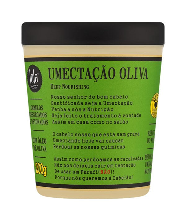 Lola Cosmetics  Umectacao Oliva Deep Nourishing Hair Mask