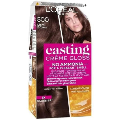 Loreal Paris Casting Creme Gloss Conditioning Color 500 Light Brown