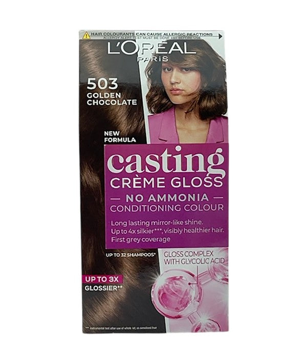 loreal  - Casting Creme Gloss Conditioning Color 503 Golden Chocolate
